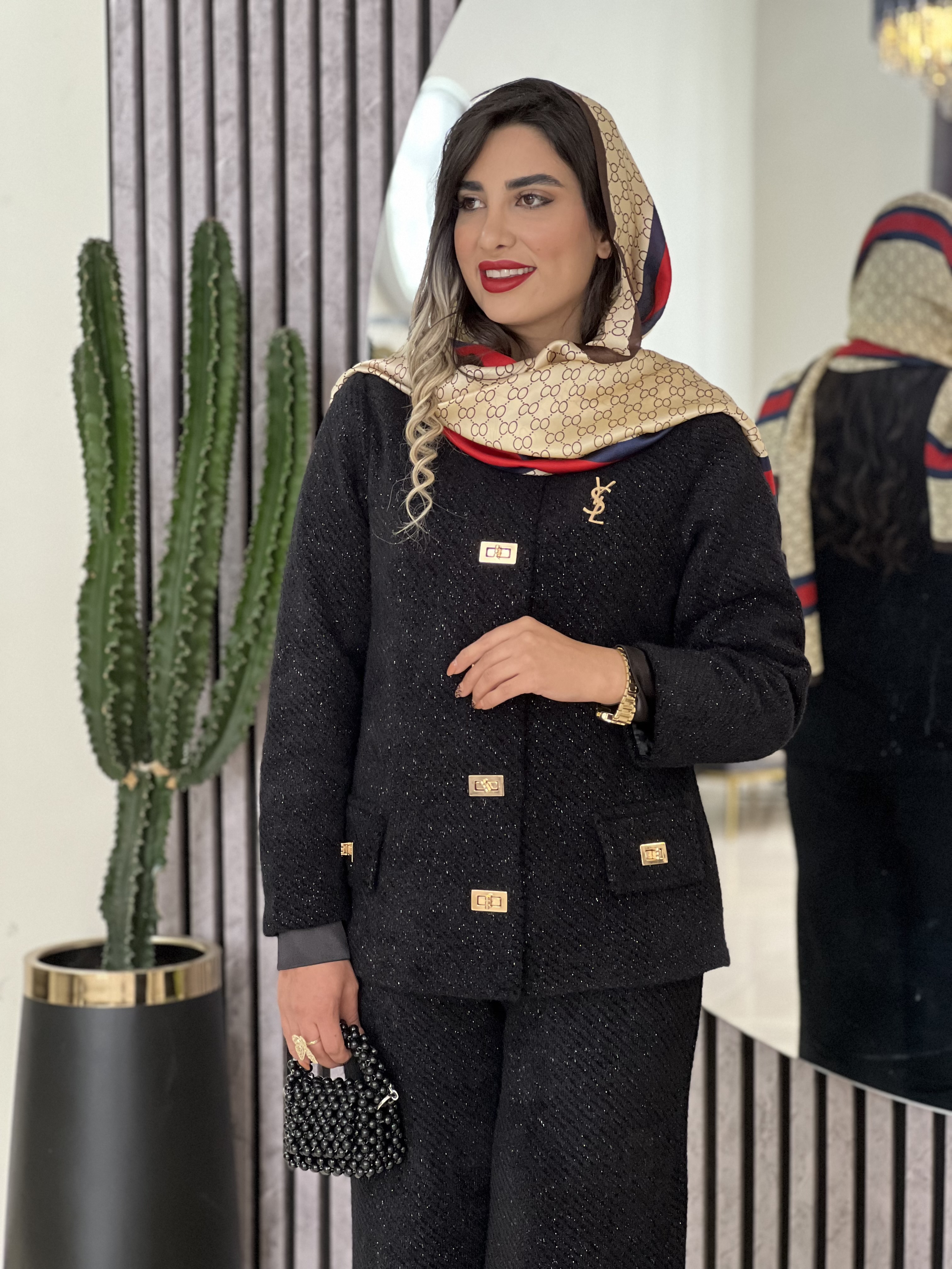 کت و شلوار زنانه شانل مدل لیدا